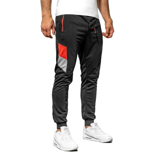 Men's Black Sweatpants/ Trousers Pythonspo-PSJ-150821