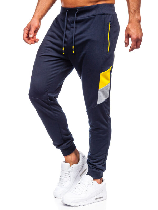 Men’s Navy Sweatpants/ Trousers Pythonspo-PSJ-150823