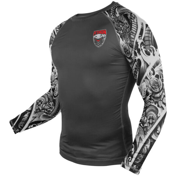 PYTHONSPO TATTOO SLEEVES RASHGUARD LONG SLEEVE - Image 2