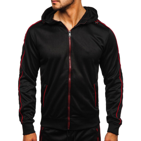 Black Men's Track Suit Pythonspo PSS-150821B