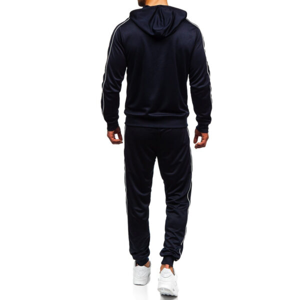 Navy Men's Track Suit Pythonspo PSS-150821N - Image 5